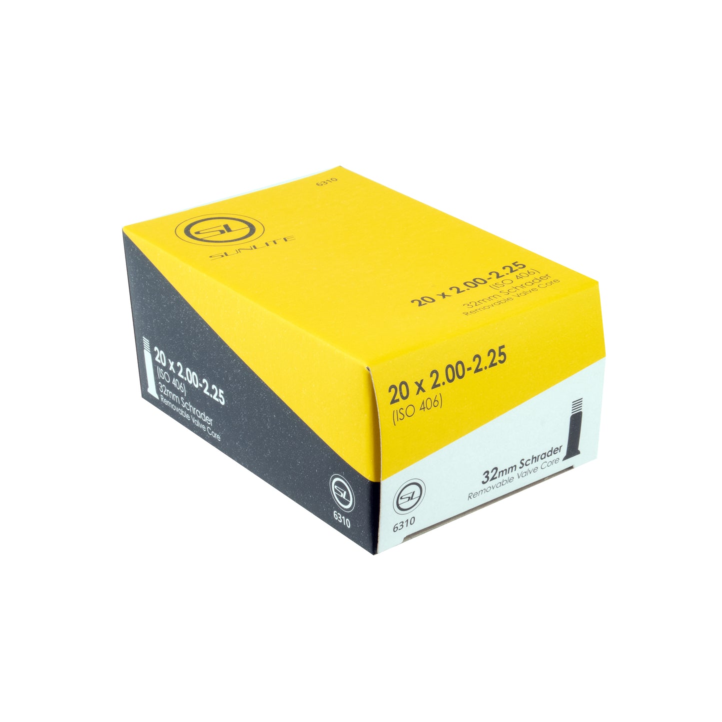 SUNLITE TUBES SCHRADER VALVE