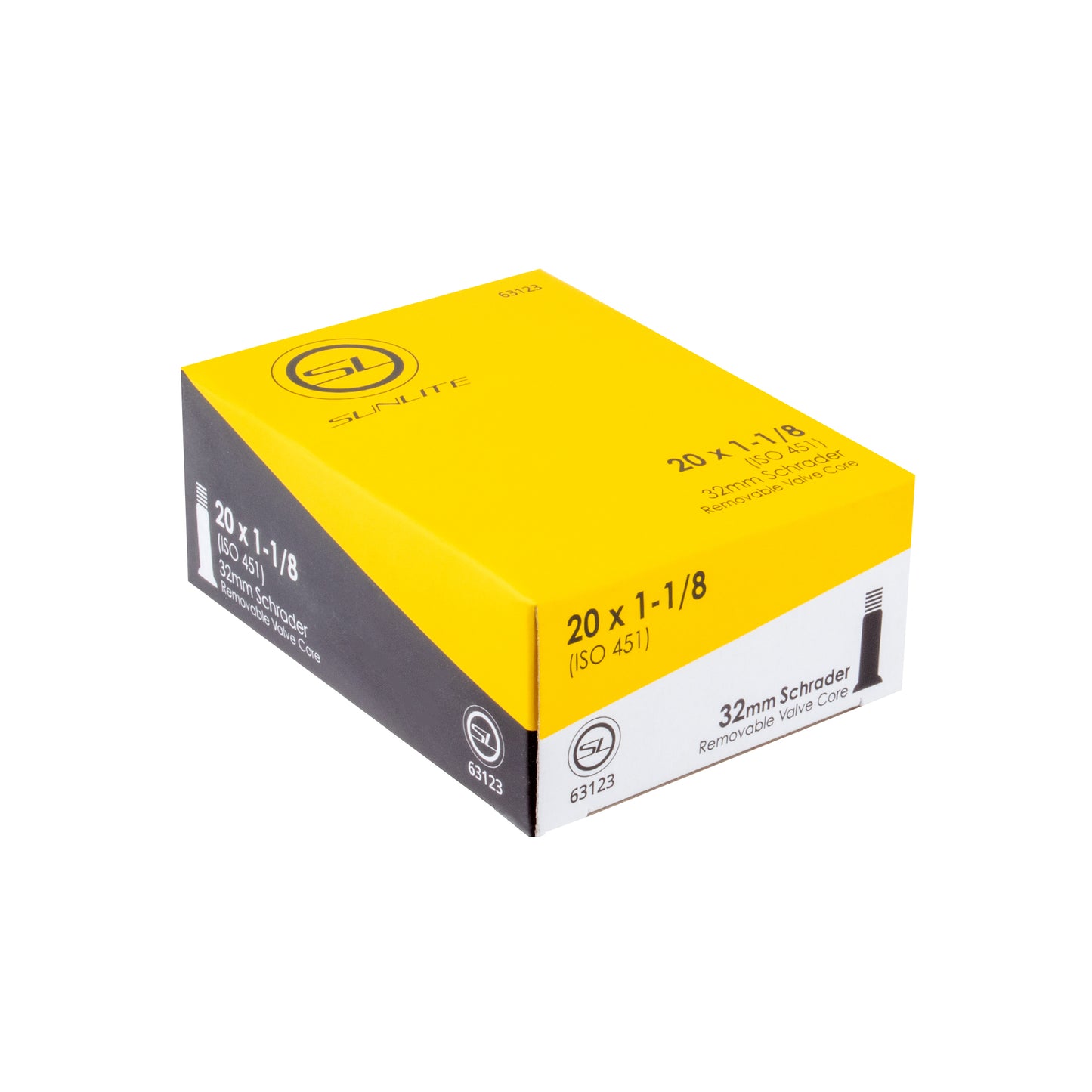 SUNLITE TUBES SCHRADER VALVE