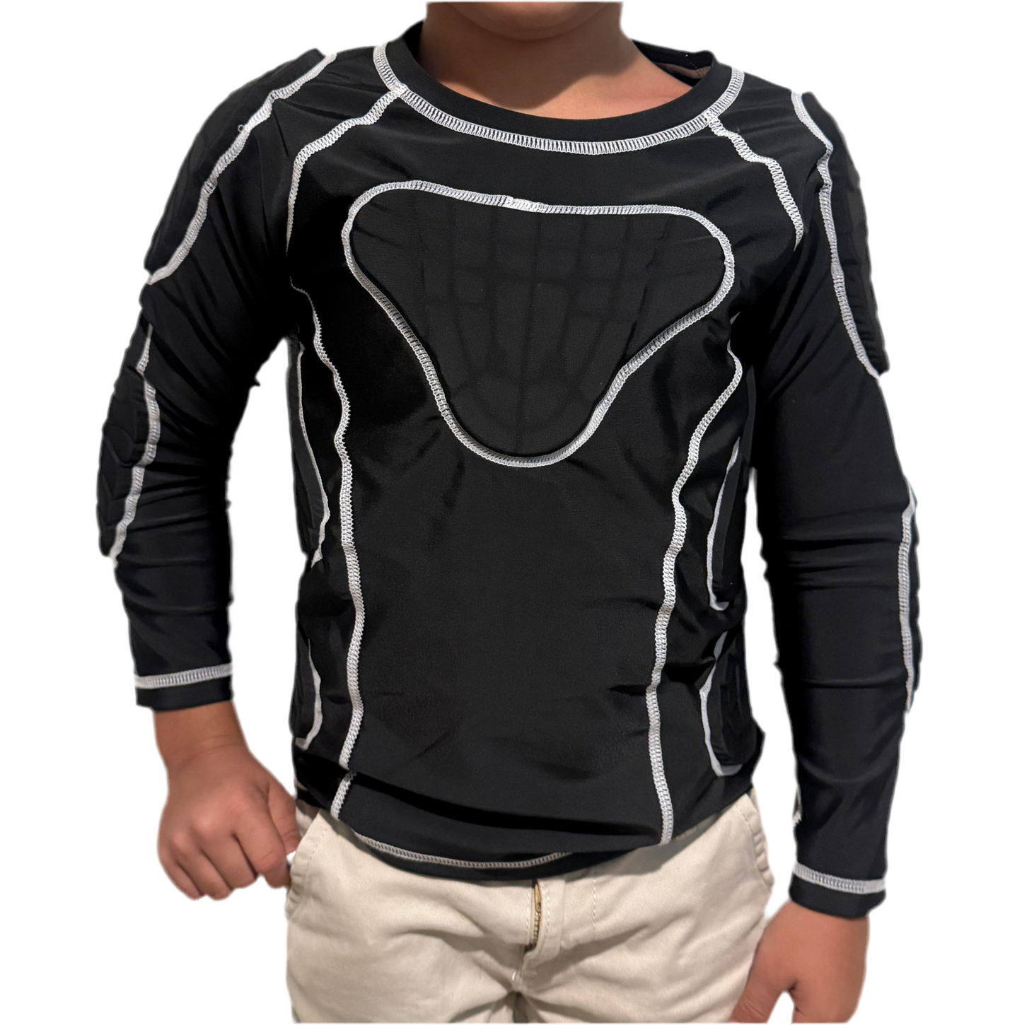 Bike Boss Youth Padded Compression Shirt
