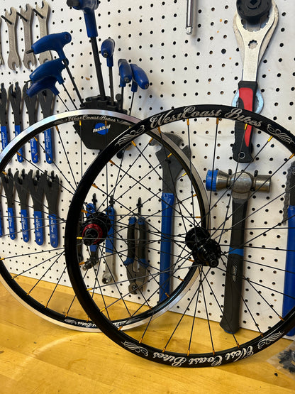 West Coast Bikes Aluminum MINI/EXPERT Complete Wheel Set