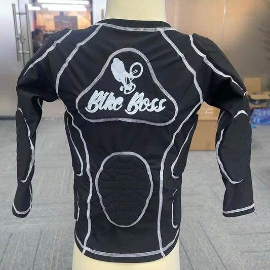 **PREORDER** Bike Boss Youth Padded Compression Shirt