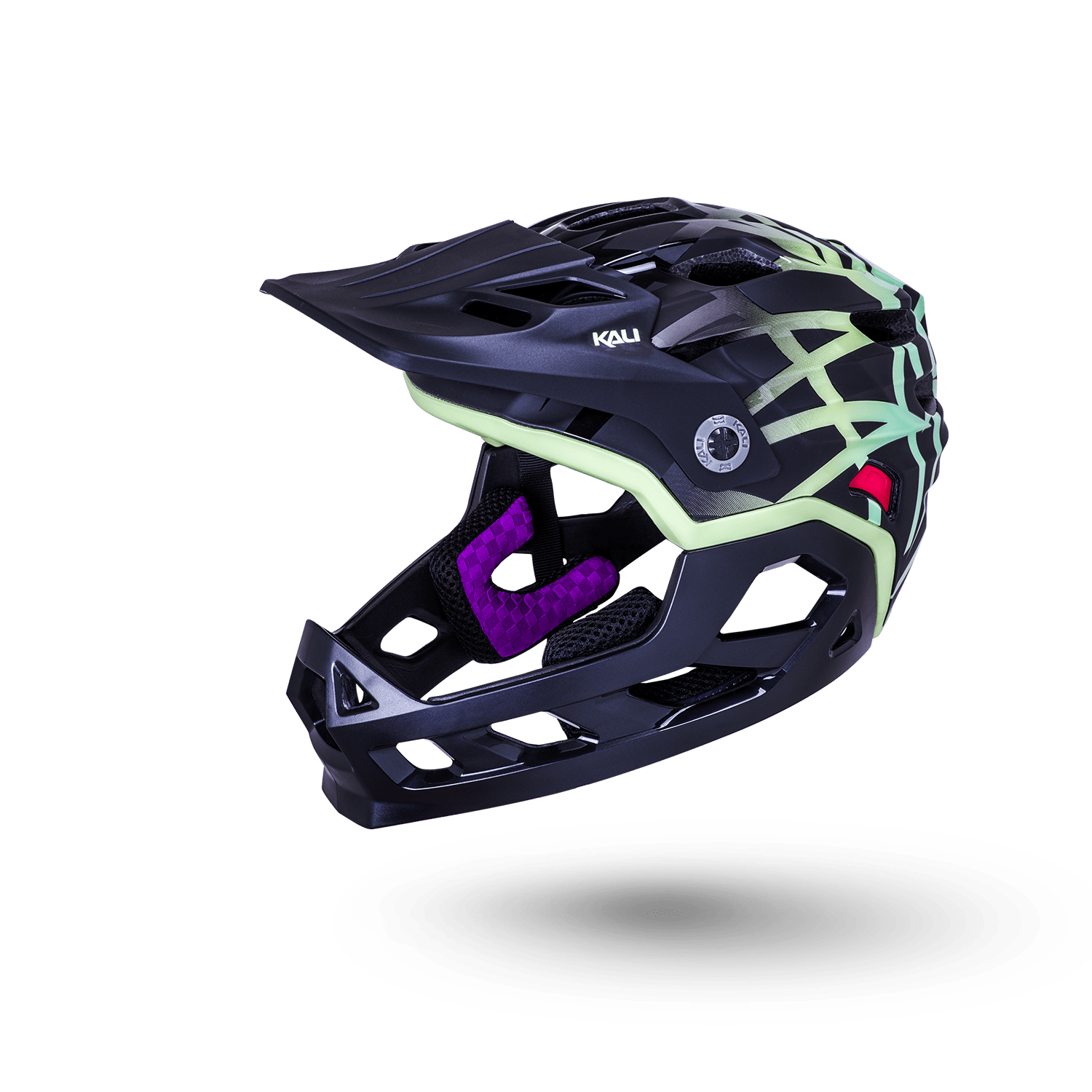 Kali Protectives Maya Full Face Child Helmet, S / Splat